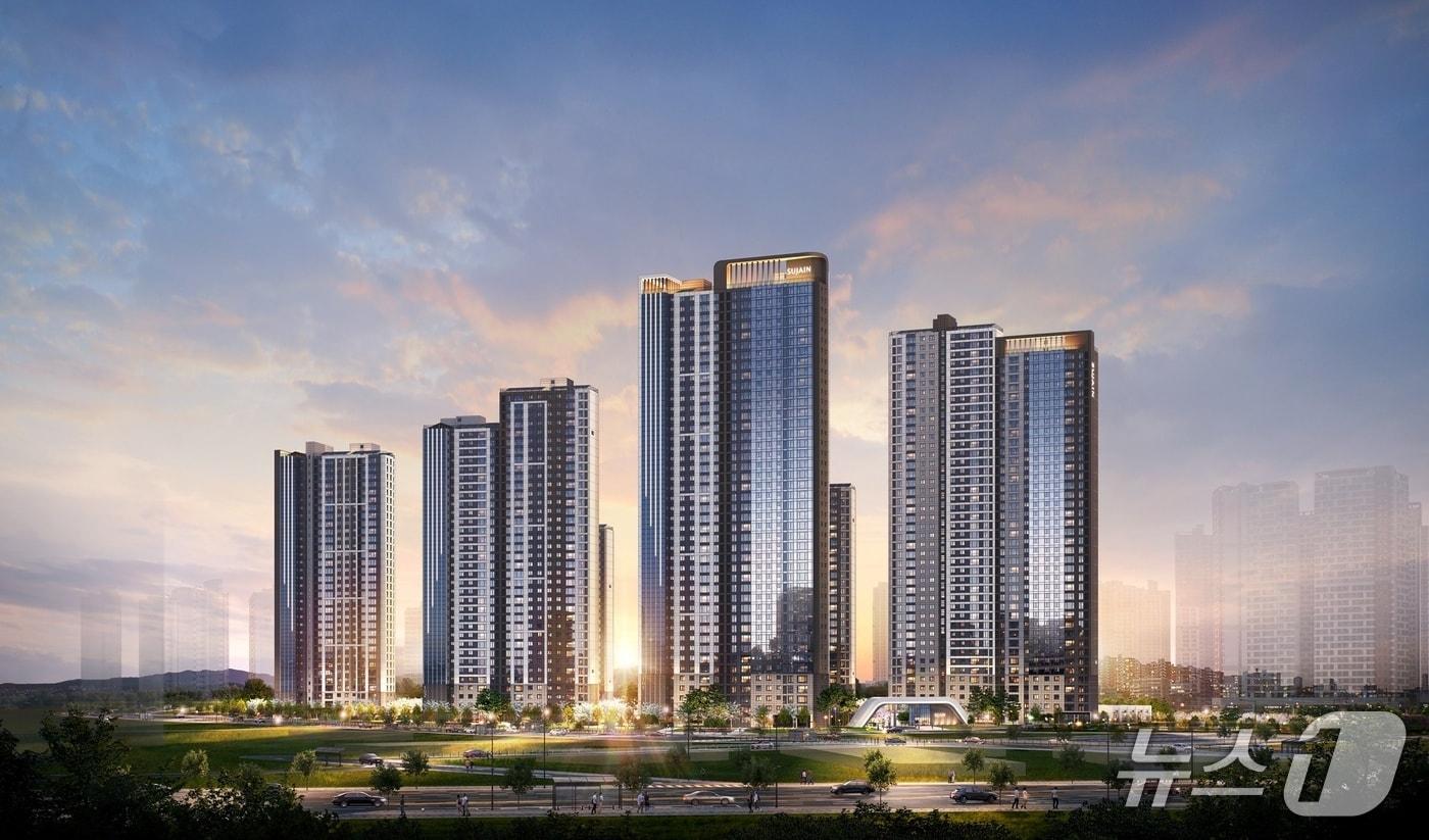 인하대역 수자인 로이센트 조감도 (BS한양 제공)