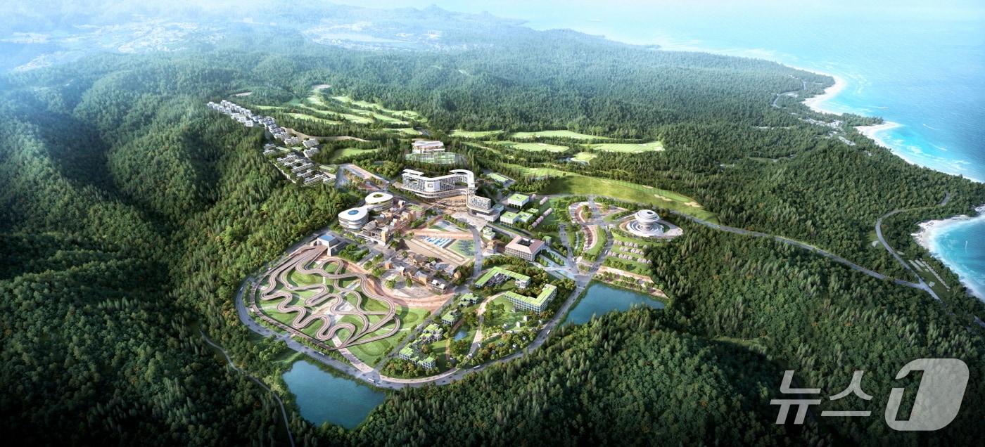 경북 포항시 호미곶 골프 리조트 조성사업 및 코스타 밸리 관광휴양지구 조감도. (포항시제공, 제판매 및 DB금자) 2025.8.4/뉴스1 