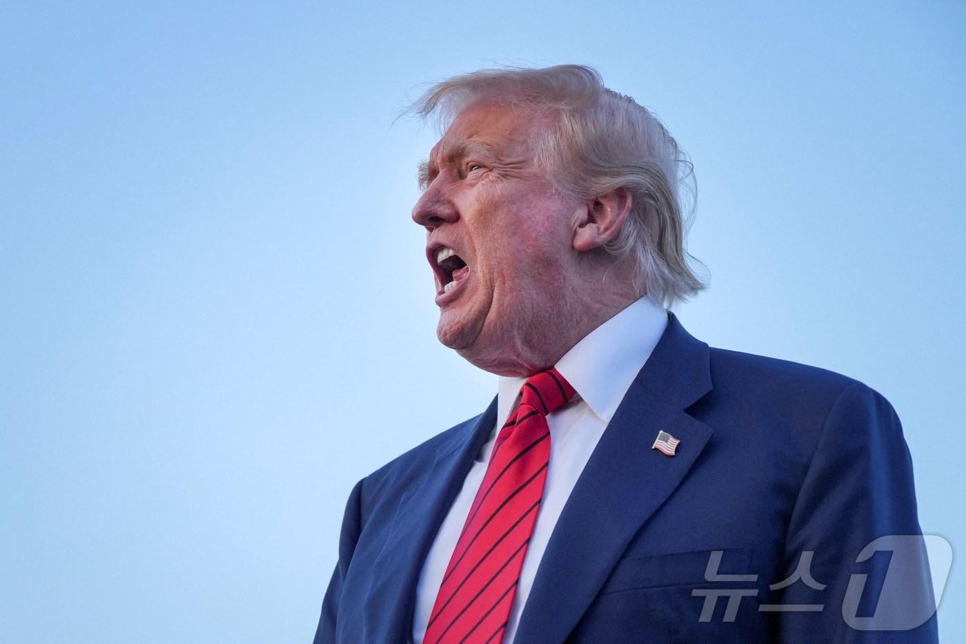 도널드 트럼프 미국 대통령. 2025.08.03 ⓒ 로이터=뉴스1 ⓒ News1 최종일 선임기자