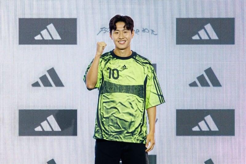 본문 이미지 - 아디다스의   'KANGIN MADE ME DO IT'에 참석한 이강인(아디다스 제공)