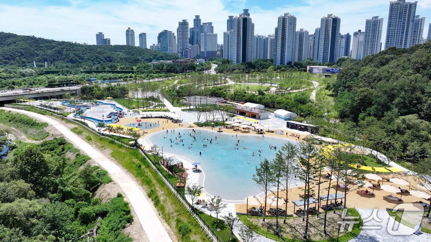  동탄 패밀리풀 전경(화성시 제공)