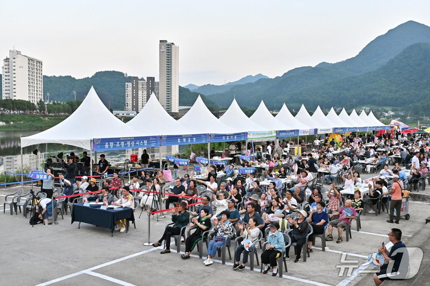 작년 열린 강원 정선강변가요제 자료 사진. (정선군 제공. 재판매 및 DB금지) 2025.8.4/뉴스1