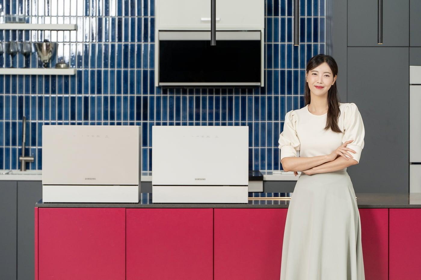 삼성전자 비스포크 식기세척기 카운터탑.(삼성전자 제공)