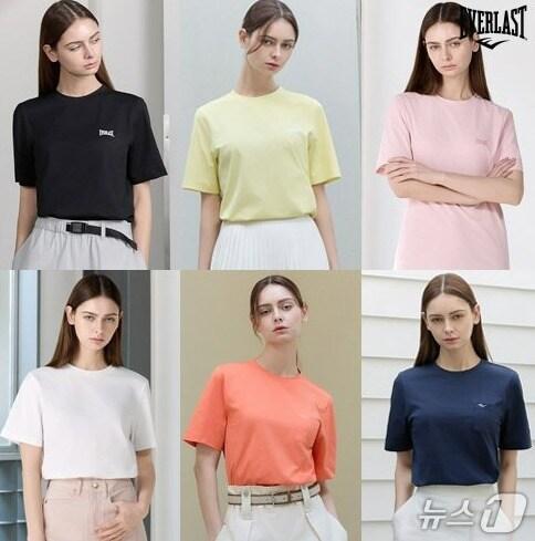 본문 이미지 - 에버라스트의 소로나 서머 티셔츠 6종 (홈앤쇼핑 제공)