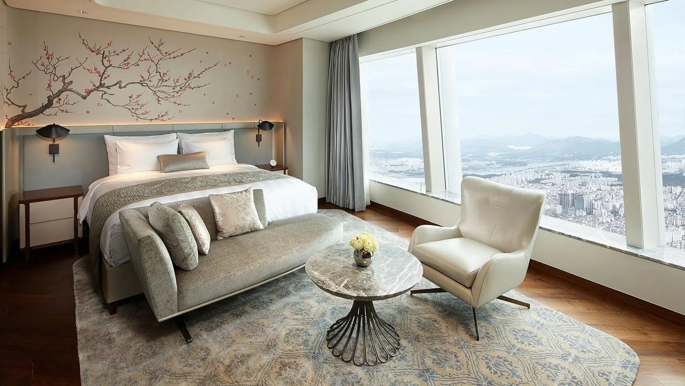 시그니엘 서울 객실. (롯데호텔앤리조트 제공). 