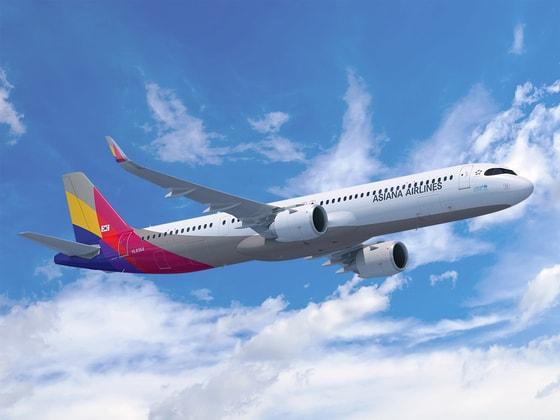 본문 이미지 - 아시아나항공 A321네오&#40;neo&#41; 항공기&lt;자료사진&gt;&#40;아시아나항공 제공&#41;.