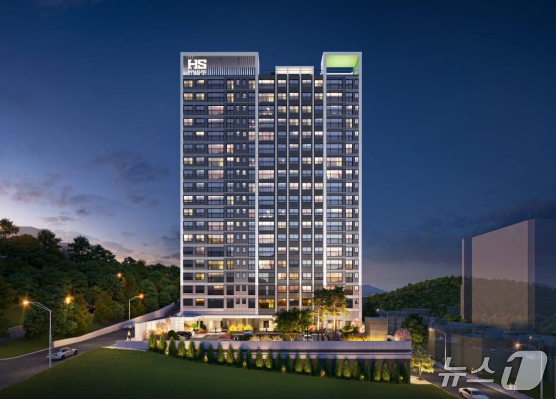 본문 이미지 - 대구 수성구 '만촌 파크드림 에디움' 조감도.(HS화성 제공. 재판매 및 DB 금지)