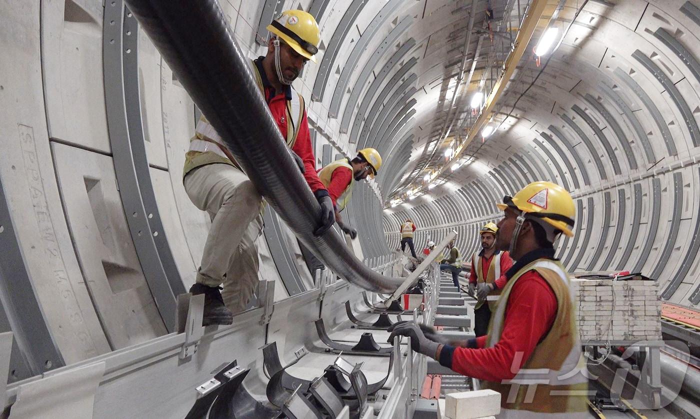 대한전선이 싱가포르에서 400㎸ 프로젝트를 수행하고 있다.(대한전선 제공) ⓒ News1 최동현 기자