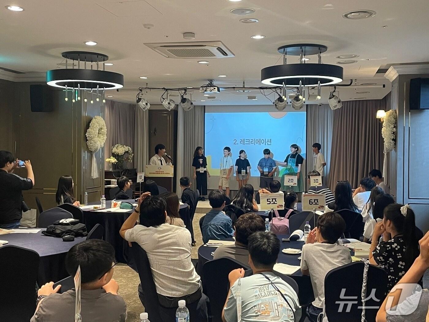 본문 이미지 - '2025 한·일·중 어린이 동화교류대회 사전연수' (전남교육청 제공, 재판매 및 DB금지)/뉴스1