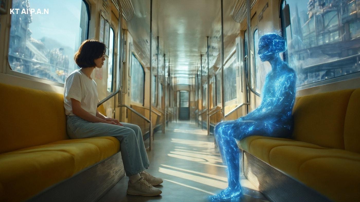 2025 AI P.A.N 아이덴티티 필름 주요 장면. &#40;KT 제공&#41;