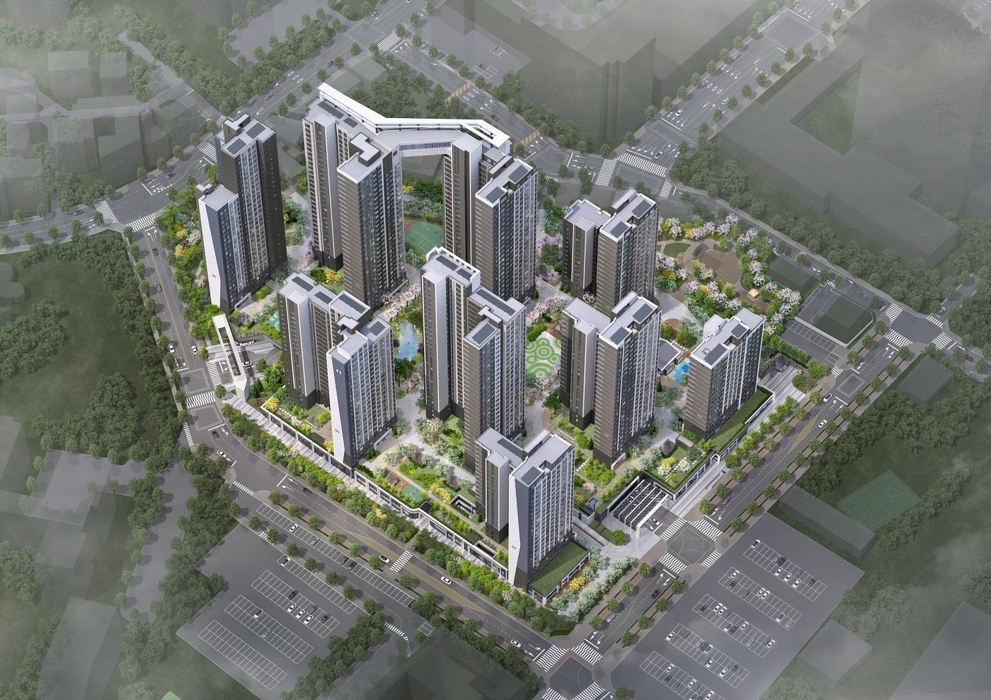  디에이치 아델스타 조감도(현대건설 제공)