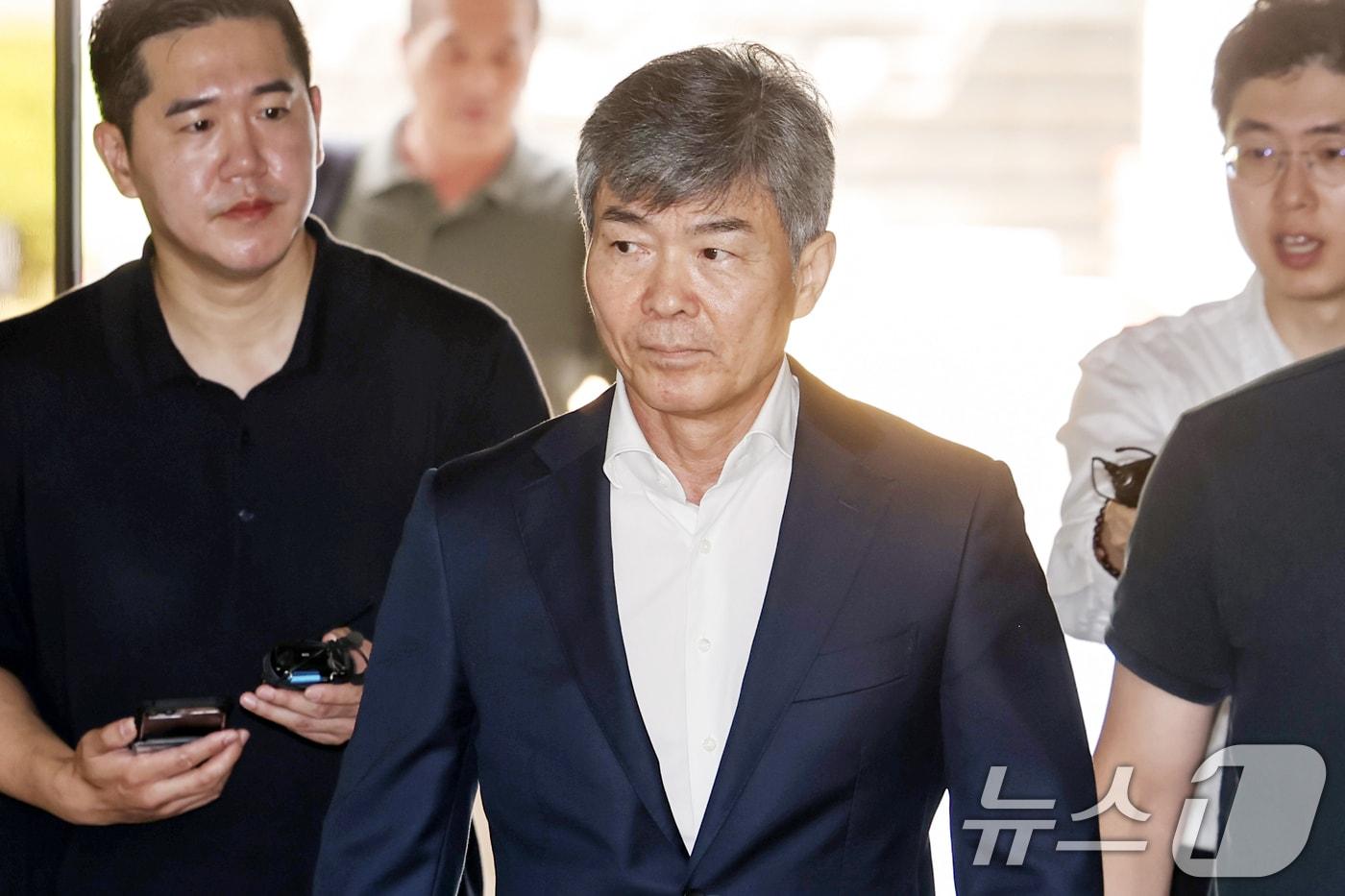 &#39;도이치모터스 주가조작 사건&#39; 당시 김건희 여사의 계좌를 관리한 것으로 알려진 이종호 전 블랙펄인베스트 대표. 2025.8.5/뉴스1 ⓒ News1 민경석 기자