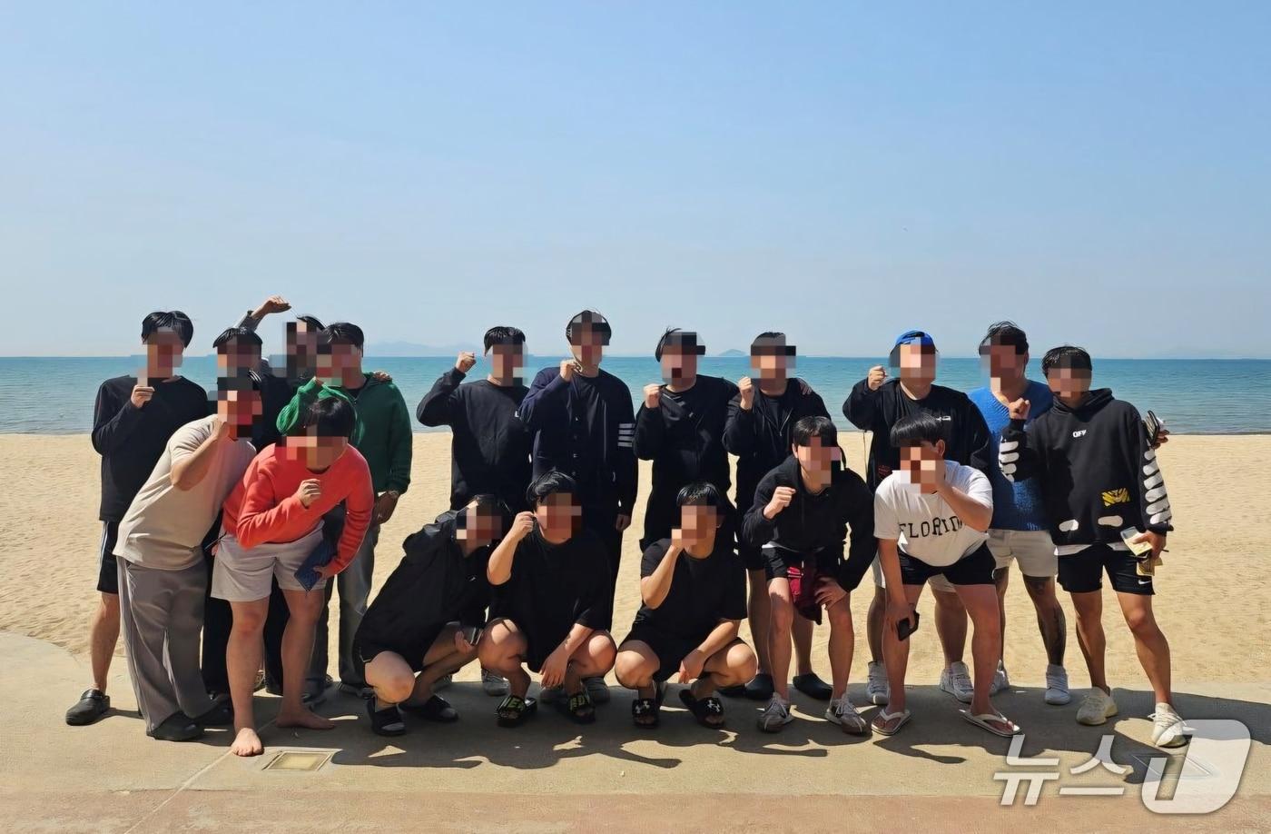 최근 경찰에 적발된 피싱 범죄 조직. 2025.08.05/뉴스1(서울청 형사기동대 피싱범죄수사계 제공)