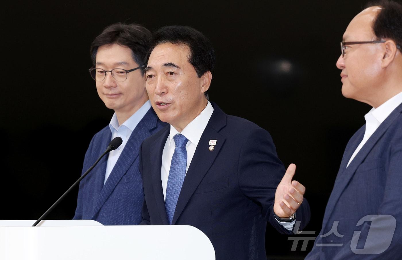 박수현 더불어민주당 수석대변인. 2025.8.5/뉴스1 ⓒ News1 김기남 기자