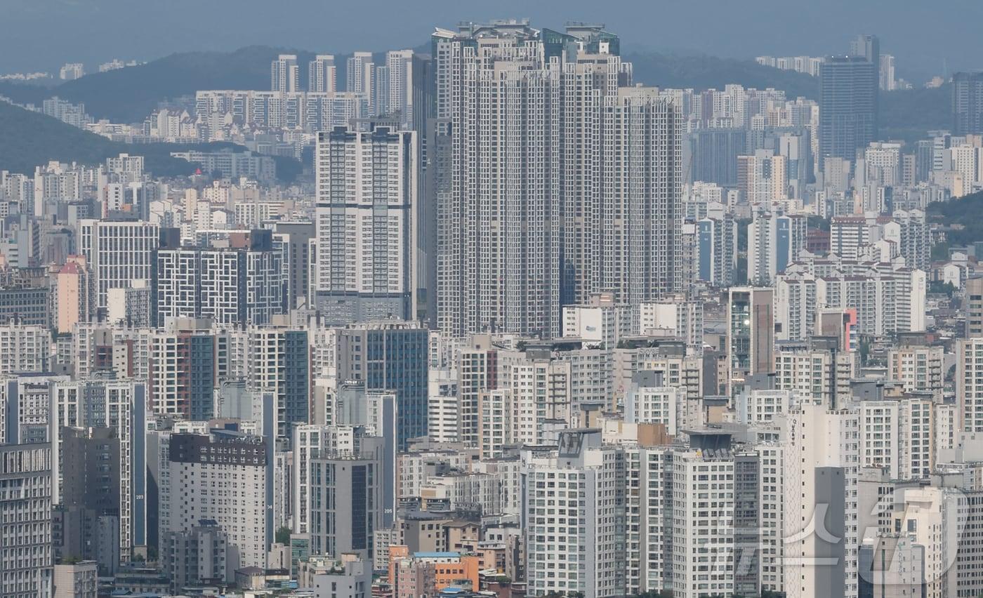 서울 시내 아파트 모습. &#40;자료사진&#41;뉴스1 ⓒ News1 권현진 기자