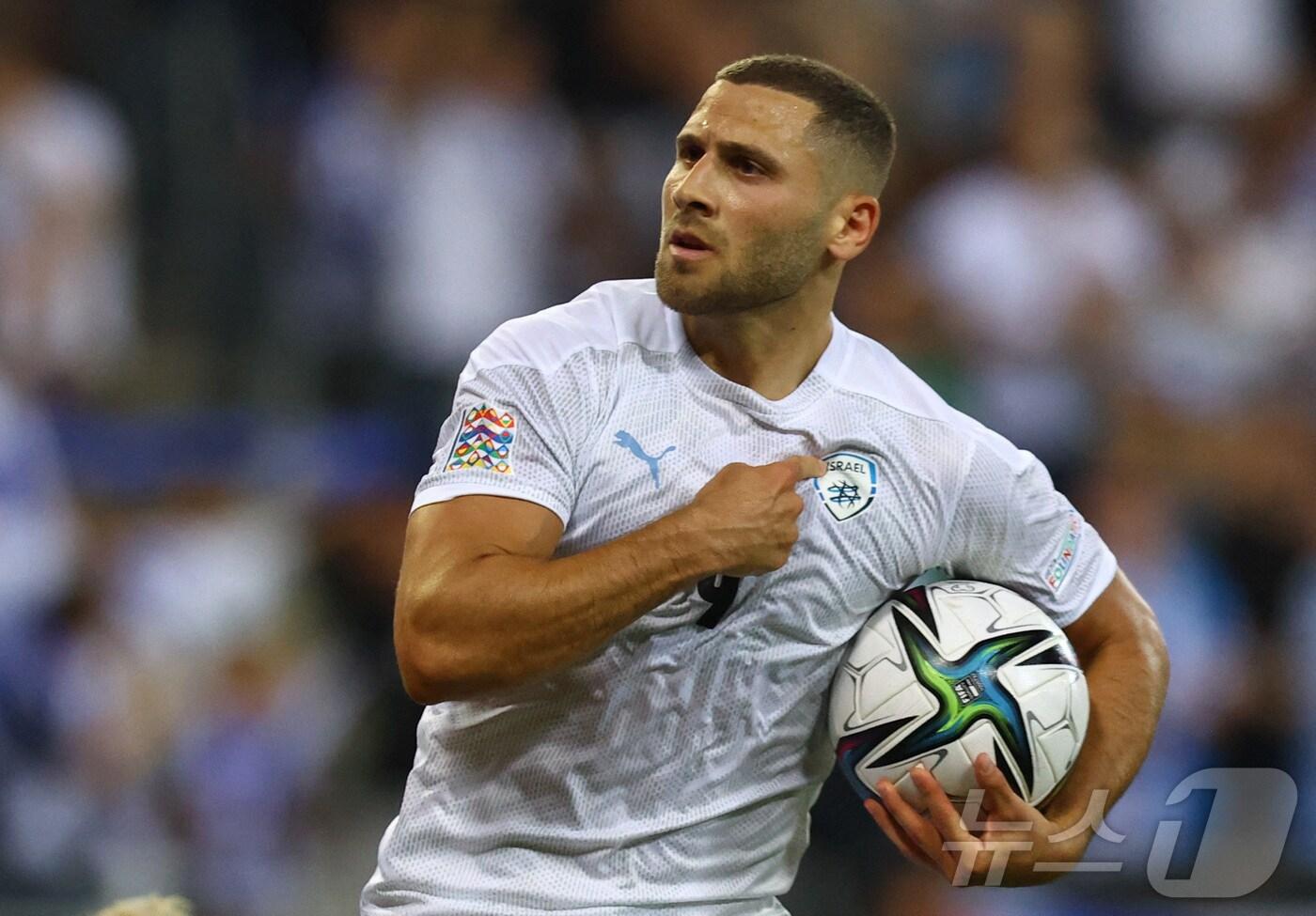 이스라엘의 숀 와이스만. 2022.6.2 ⓒ 로이터=뉴스1 ⓒ News1 김경민 기자