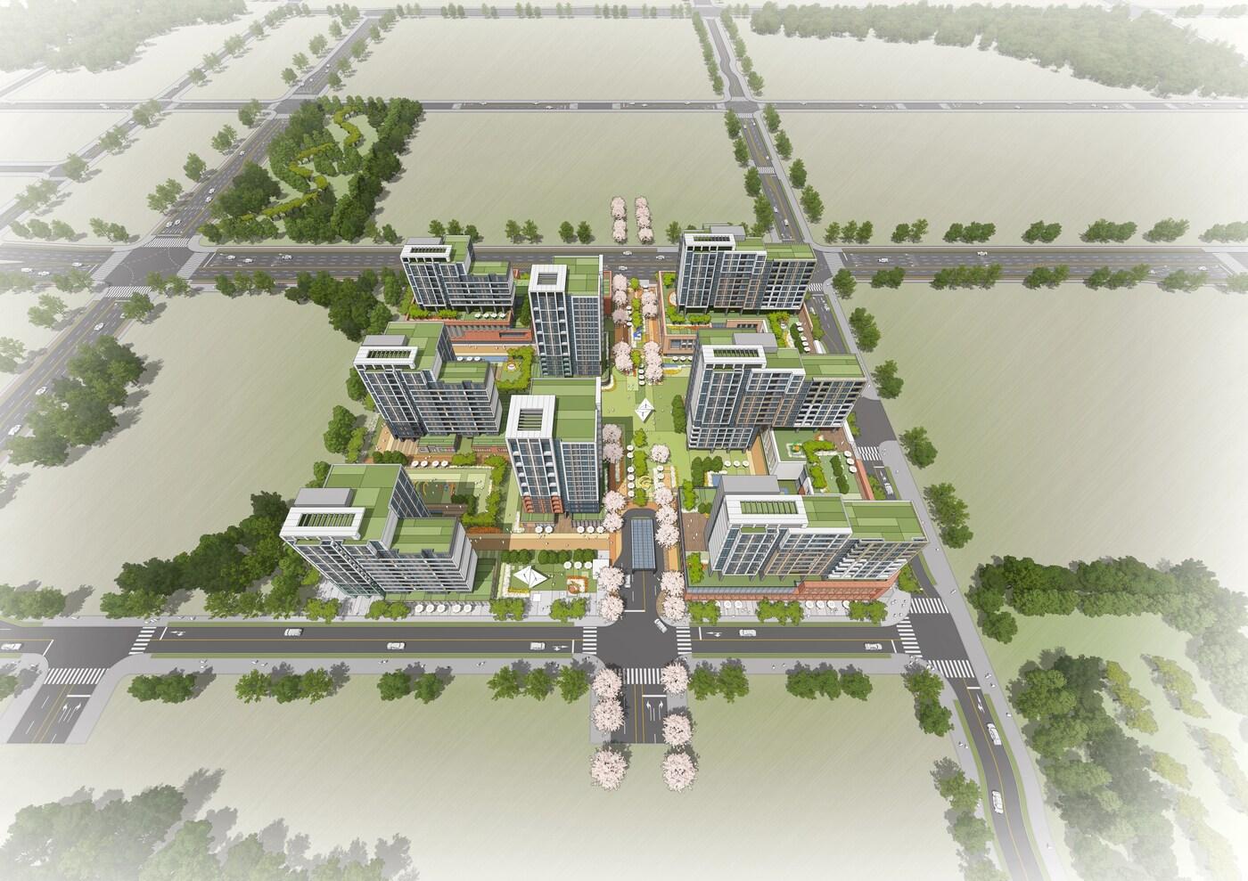 경기 부천 고령자복지주택 조감도.&#40;국토교통부 제공&#41;