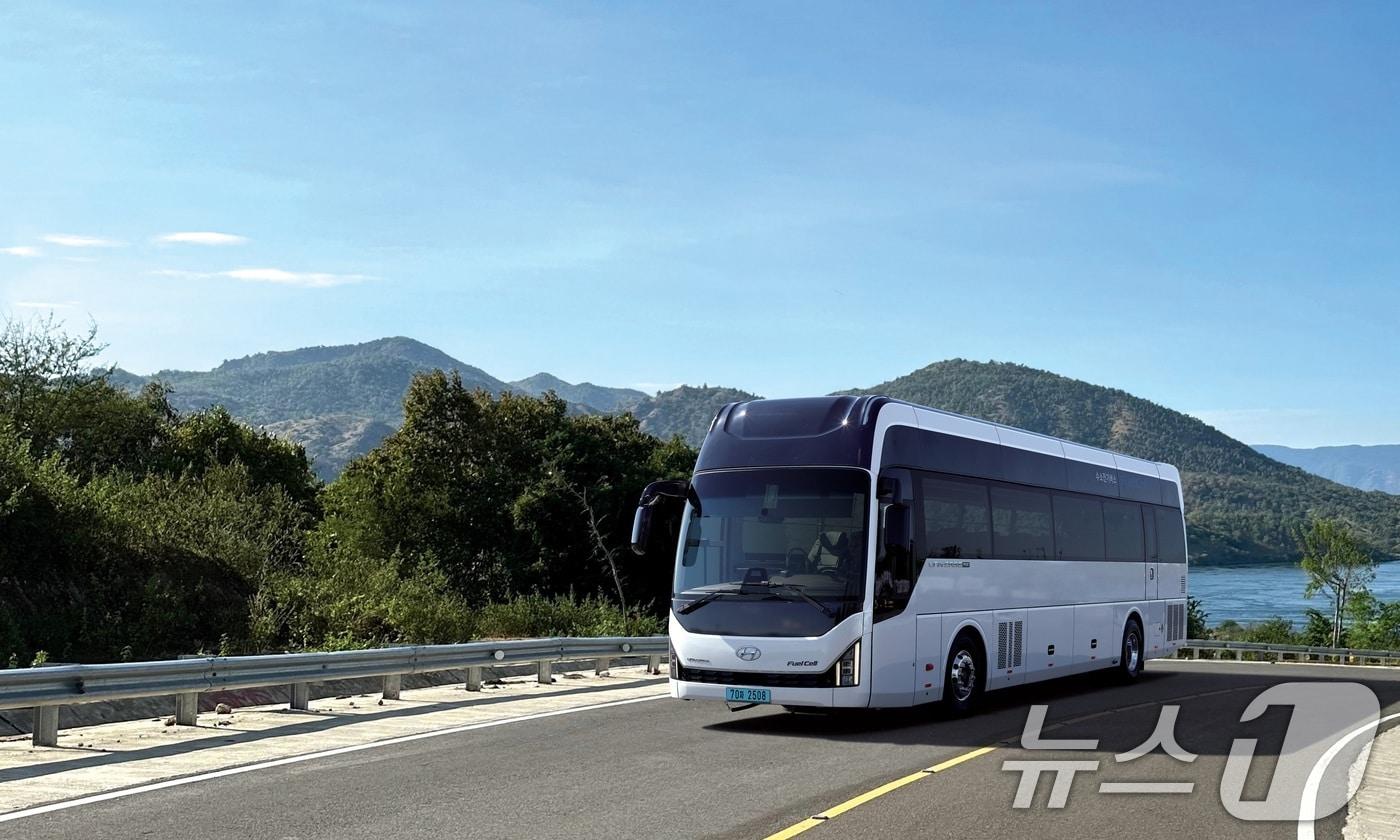 본문 이미지 - 수소 버스. (뉴스1DB)/뉴스1