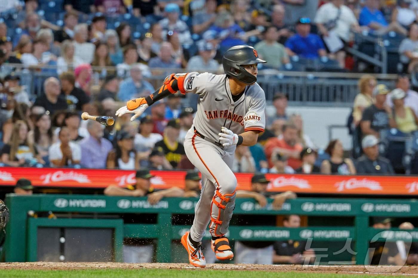 MLB 샌프란시스코 이정후. ⓒ AFP=뉴스1