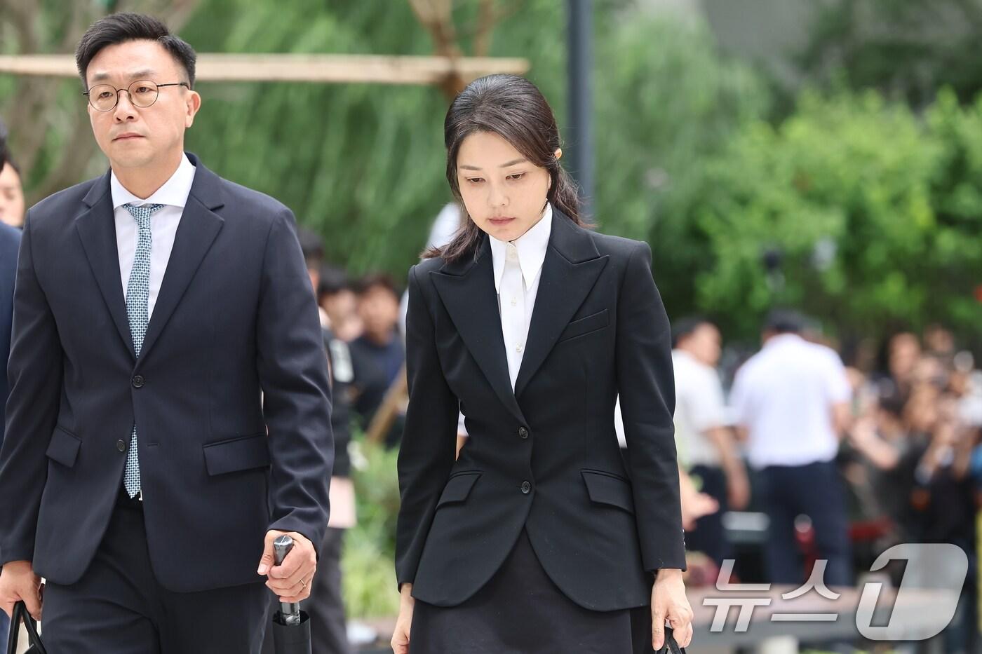 윤석열 전 대통령의 부인 김건희 여사. 2025.8.6/뉴스1 ⓒ News1 김도우 기자