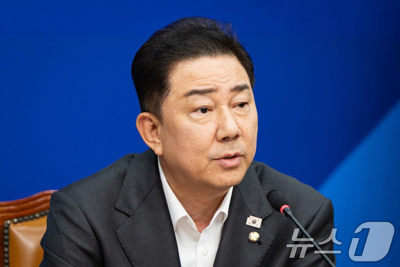 김병기 더불어민주당 원내대표. 2025.8.6/뉴스1 ⓒ News1 유승관 기자