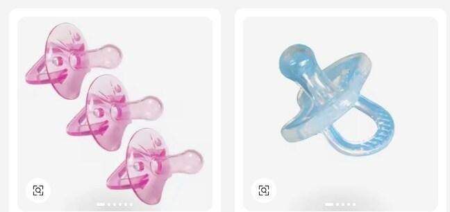 본문 이미지 - 알리바바에 판매되고 있는 성인용 공갈 젖꼭지.  (알리바바 캡처)