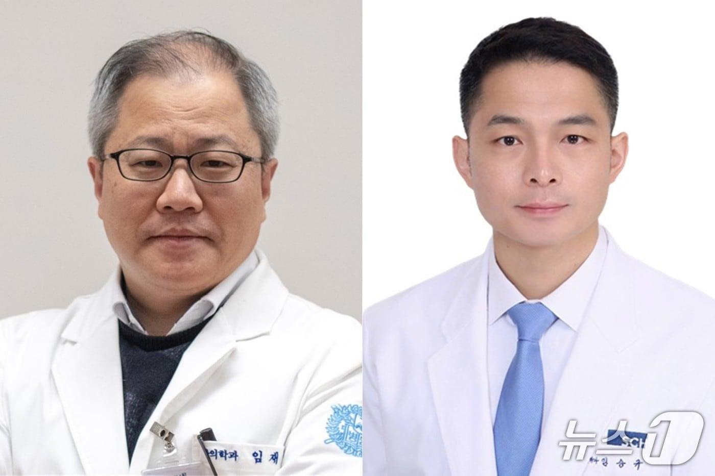 임재영 분당서울대병원 재활의학과 교수(왼쪽), 순천향대천안병원 재활의학과 임승규 교수(오른쪽)(분당서울대병원 제공)