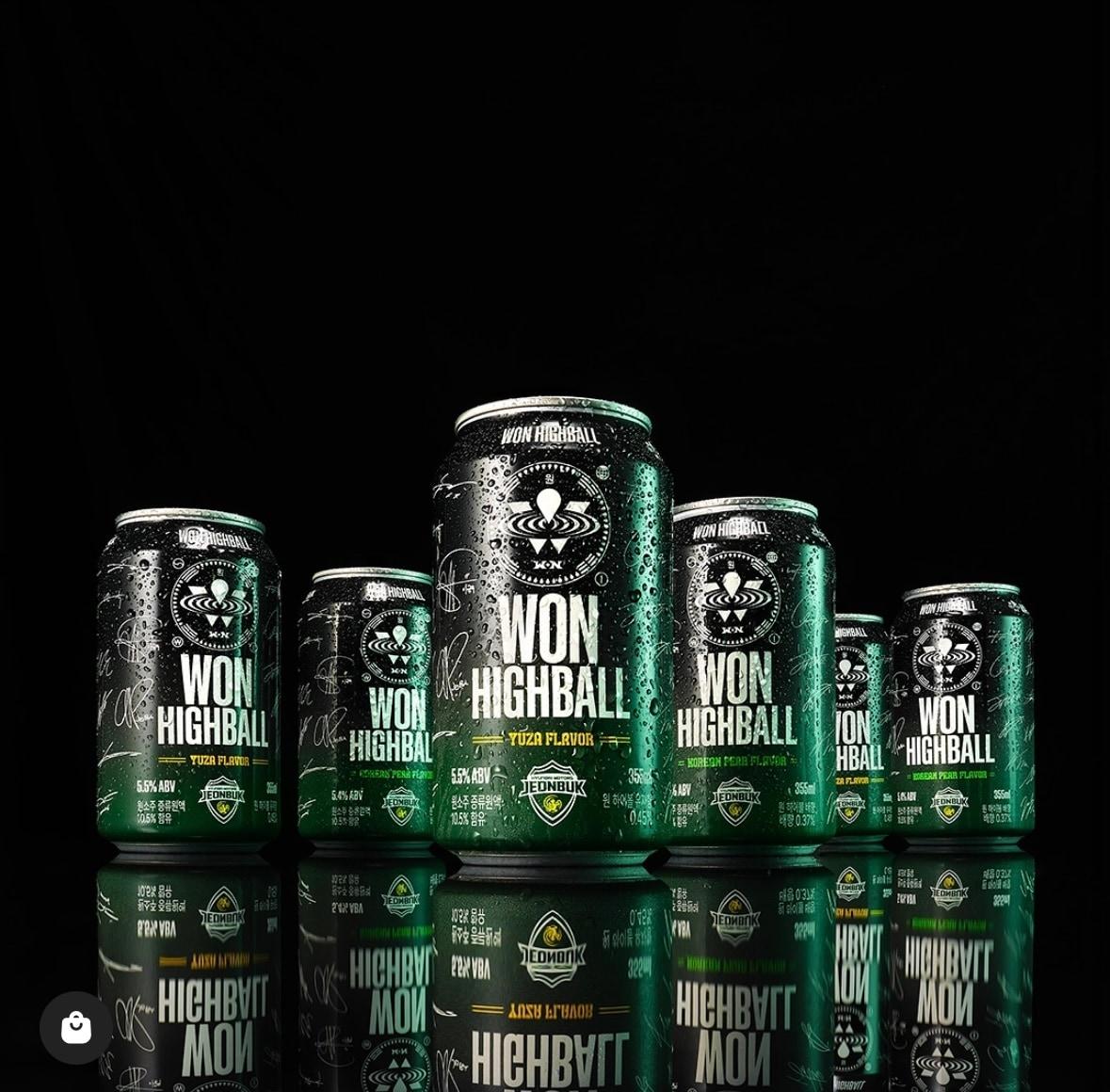 본문 이미지 - K리그 구단과 협업 출시한 &#39;원 하이볼&#39;&#40;CU 인스타그램 갈무리&#41;