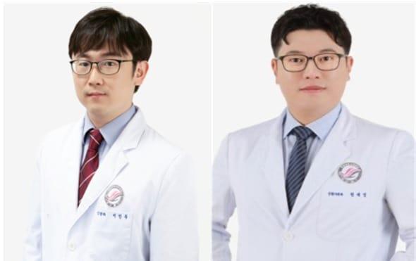 본문 이미지 - 한림대학교성심병원 신경과 이민우 교수(왼쪽), 한림대학교동탄성심병원 순환기내과 천대영 교수(오른쪽). /제공 = 한림대학교성심병원 