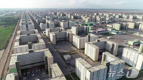 본문 이미지 - 이라크 비스마야 신도시의 전경 (한화 건설부문 제공) 