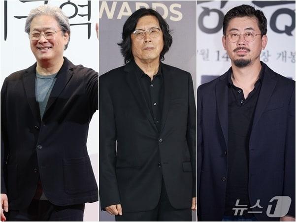 본문 이미지 - 박찬욱, 이창동, 나홍진/뉴스1 DB