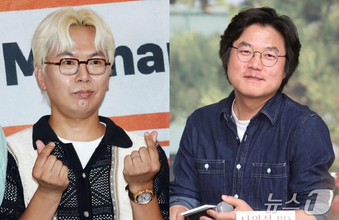 본문 이미지 - 김태호 나영석 PD(왼쪽부터) / 뉴스1 DB