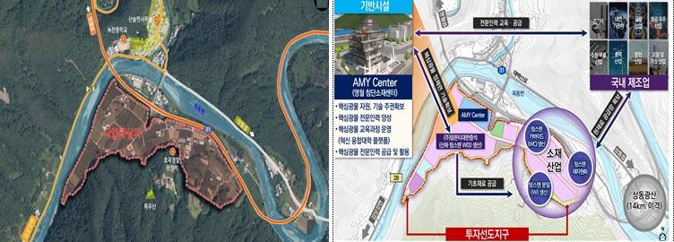 본문 이미지 - 강원 영월 투자선도지구 모습.(국토교통부 제공)