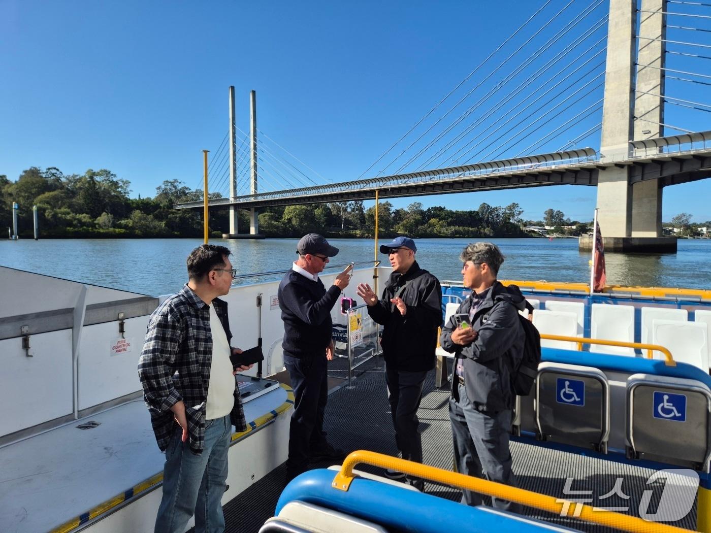 본문 이미지 -  호주 수상버스 운영 노하우 벤치마킹 (SH 제공)
