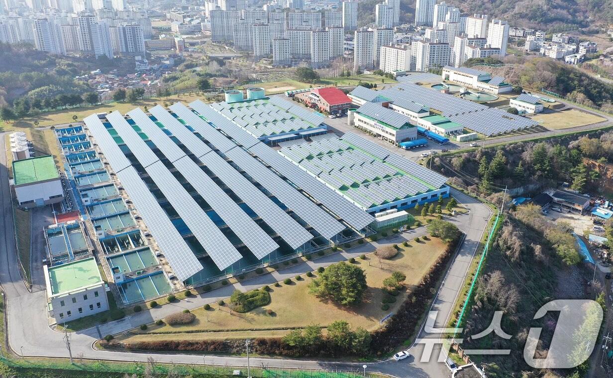 본문 이미지 - 광주 상수도사업본부 덕남정수장 전경.&#40;광주시 제공. 재판매 및 DB 금지&#41; 