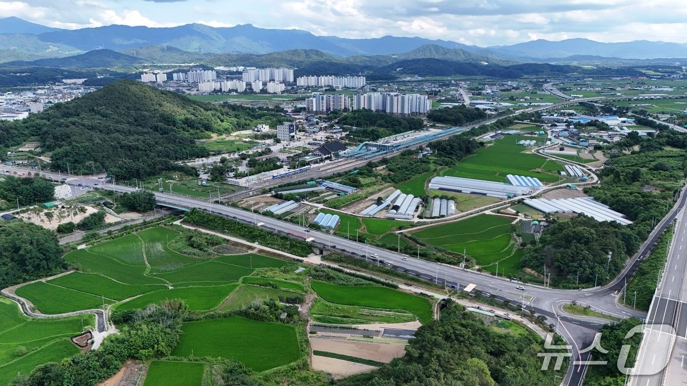 전북 남원시  KTX 남원역 일대 모습.&#40;남원시 제공. 재판매 및 DB금지&#41;/뉴스1