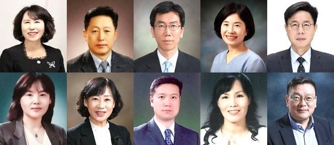 본문 이미지 - &#40;첫줄 왼쪽부터&#41; 강진순, 김윤범, 김정기, 김지유, 양성화, &#40;아래쪽 왼쪽부터&#41; 이혜란, 정미정, 조영민, 채선영, 최재일 &#40;전북교육청 제공&#41;/뉴스1