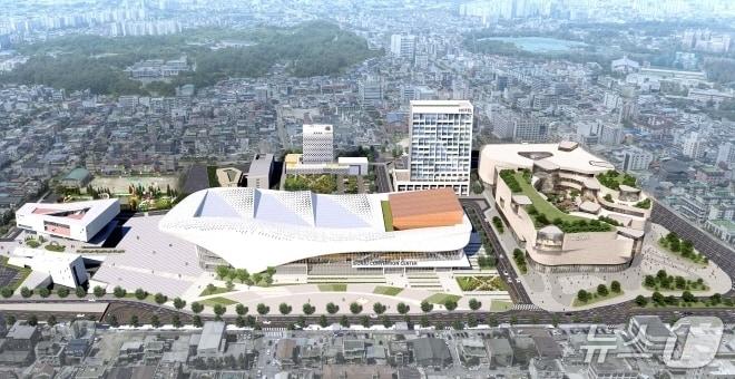 본문 이미지 - 전주 MICE 복합단지 조감도/뉴스1