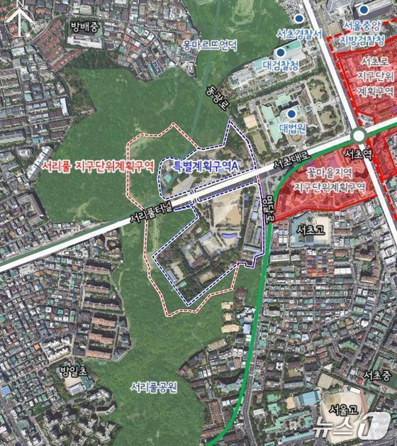 본문 이미지 -  옛 정보사 부지 (서울시 제공)