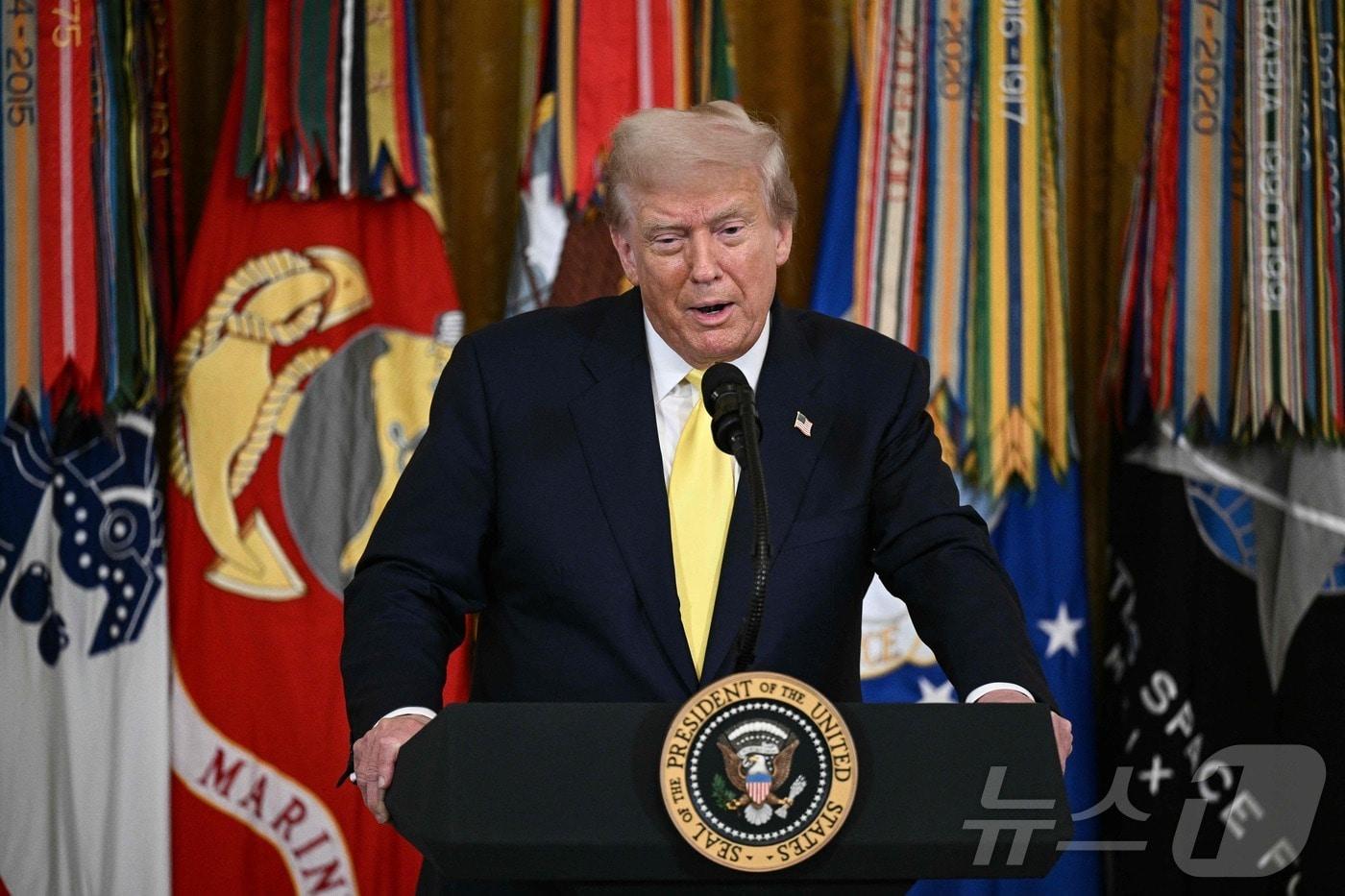 도널드 트럼프 미국 대통령. ⓒ AFP=뉴스1 ⓒ News1 류정민 특파원