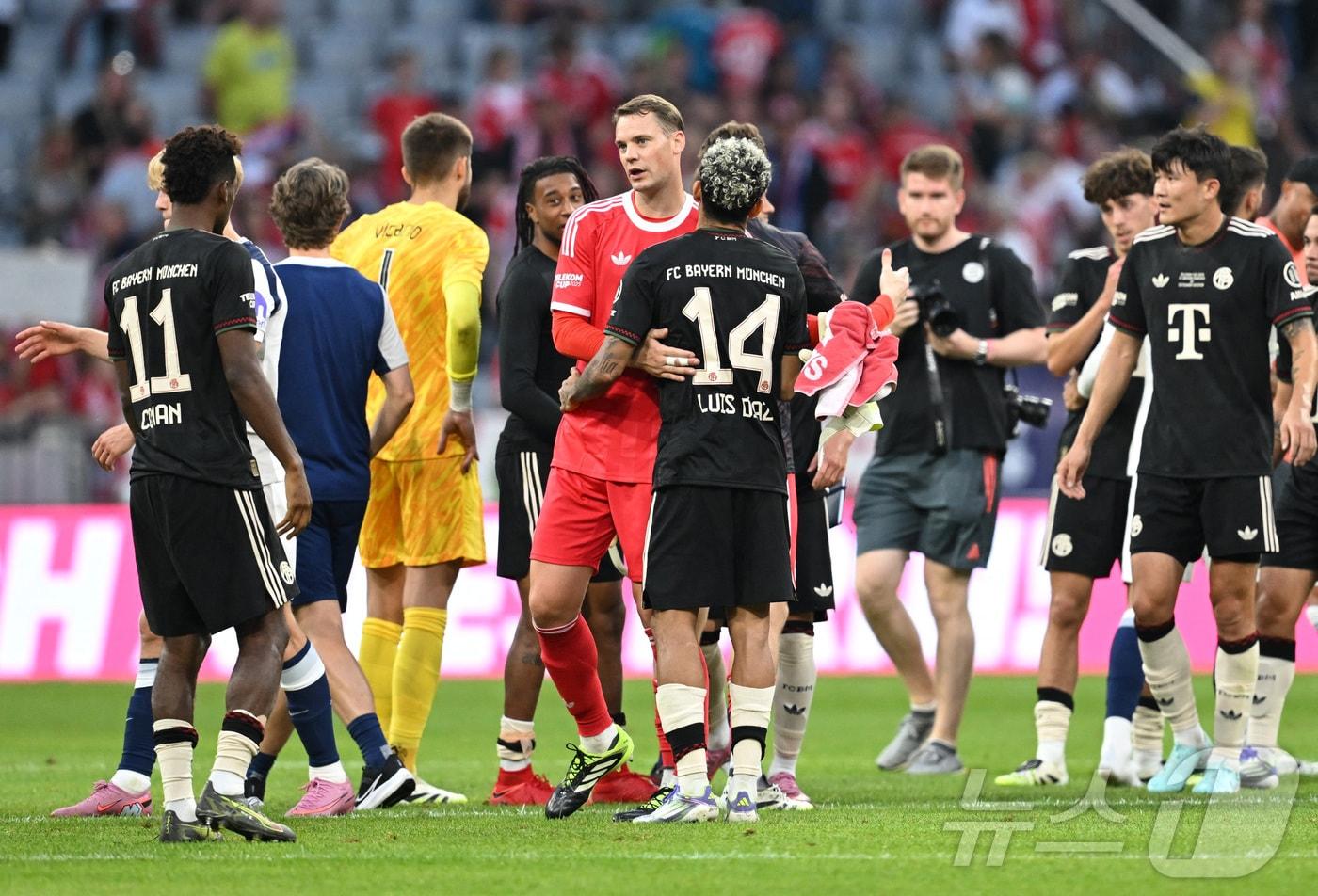 토트넘이 뮌헨에 0-4 대패를 당했다. ⓒ 로이터=뉴스1