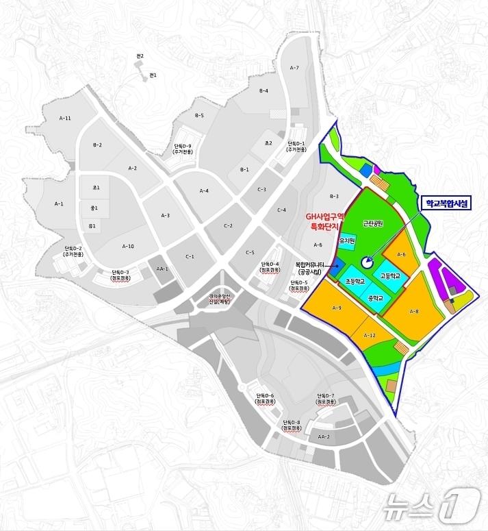 본문 이미지 - 남양주왕숙2 공공주택지구 위치도.&#40;경기주택도시공사 제공. 재판매 및 DB금지&#41;/뉴스1