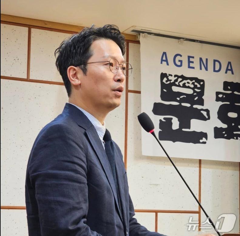 본문 이미지 - 이기인 개혁신당 사무총장. (SNS 갈무리) ⓒ 뉴스1 