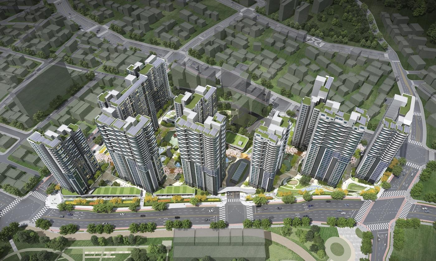  마천4구역 조감도(서울시)