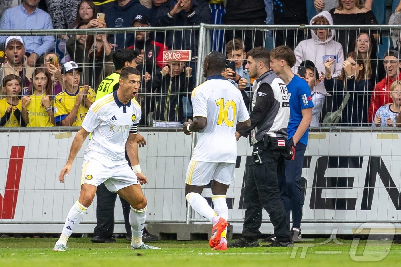 사우디아라비아 알나스르의 크리스티아누 호날두. ⓒ AFP=뉴스1