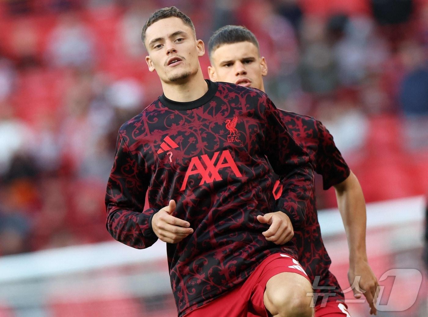 본문 이미지 - 리버풀의 신입생 플로리안 비르츠. ⓒ AFP=뉴스1