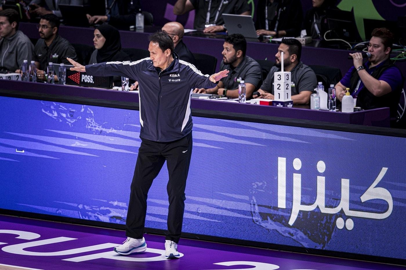 안준호 농구대표팀 감독. &#40;FIBA 제공&#41;