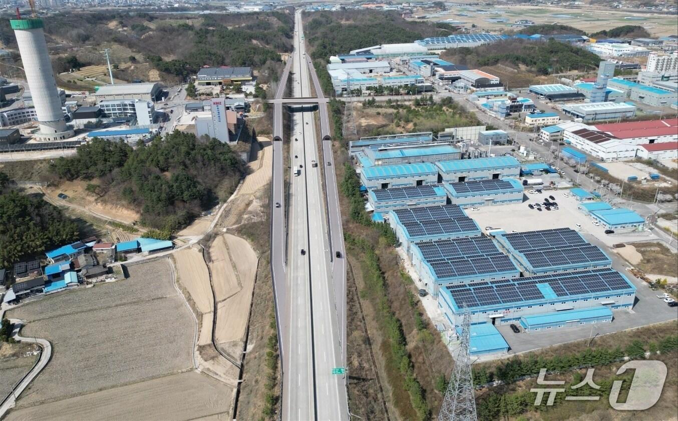 본문 이미지 - 광주~대구 고속도로 전경.&#40;거창군 제공. 재판매 및 DB금지&#41;