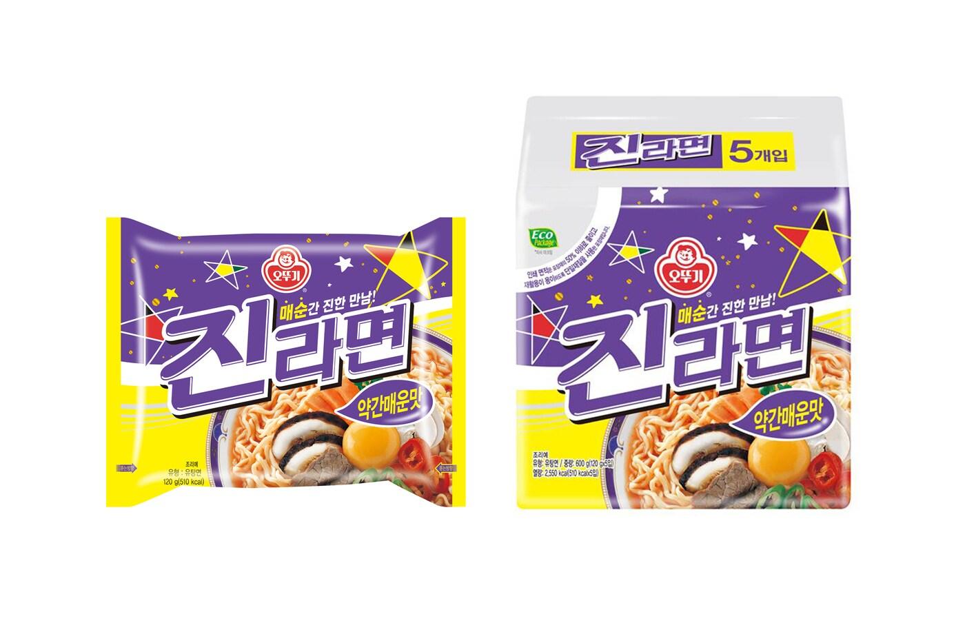 오뚜기 진라면 약간매운맛 시뮬컷.(오뚜기 제공)