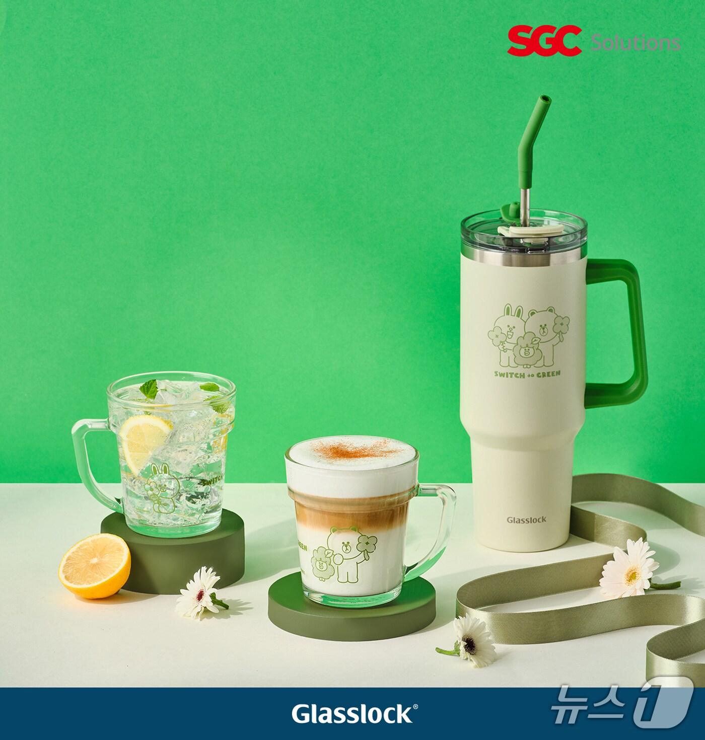 본문 이미지 - 글라스락 with 라인프렌즈 2종 제품 이미지 &#40;SGC솔루션 제공&#41;